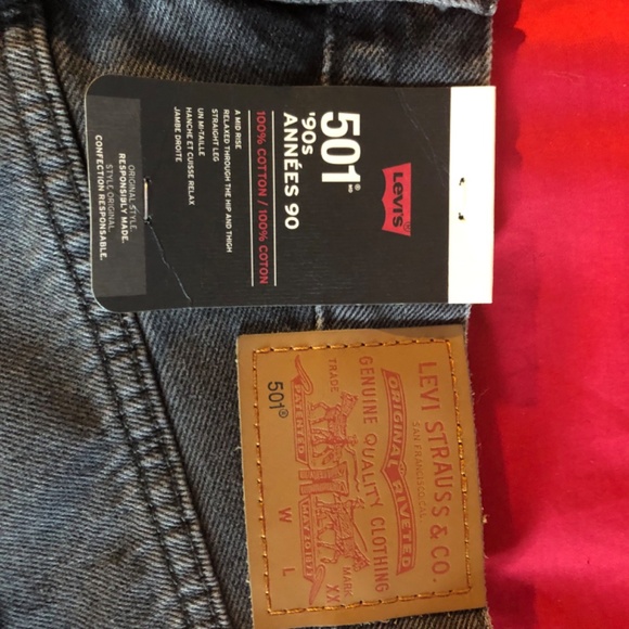 Levi’s 501 90s jeans size 27 - Picture 3 of 6